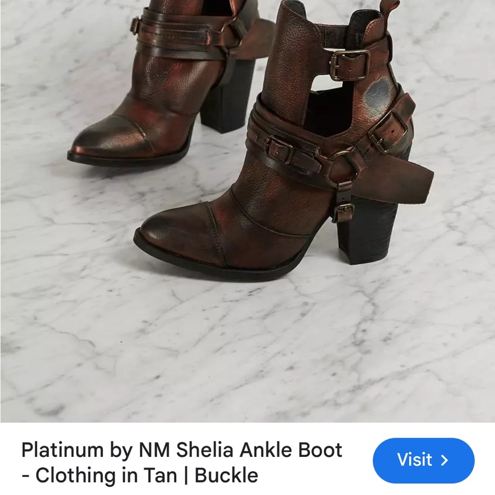 Naughty Monkey Platinum Shelia Ankle Bootie
